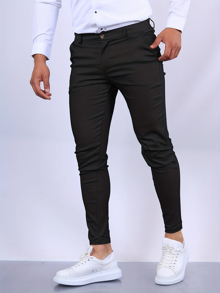 Jürgen | Slim Fit Herren Formelle Stretchhose - Elle Zürich