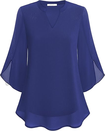 Johanna | Luftige Stylische Damenbluse Leicht - Elle Zürich