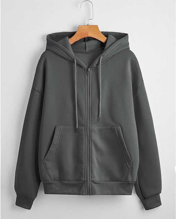 Lara | Stylischer Freizeit-Hoodie mit Reißverschluss - Elle Zürich