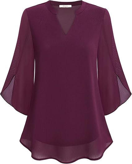 Johanna | Luftige Stylische Damenbluse Leicht - Elle Zürich