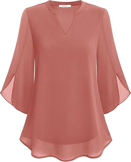 Johanna | Luftige Stylische Damenbluse Leicht - Elle Zürich