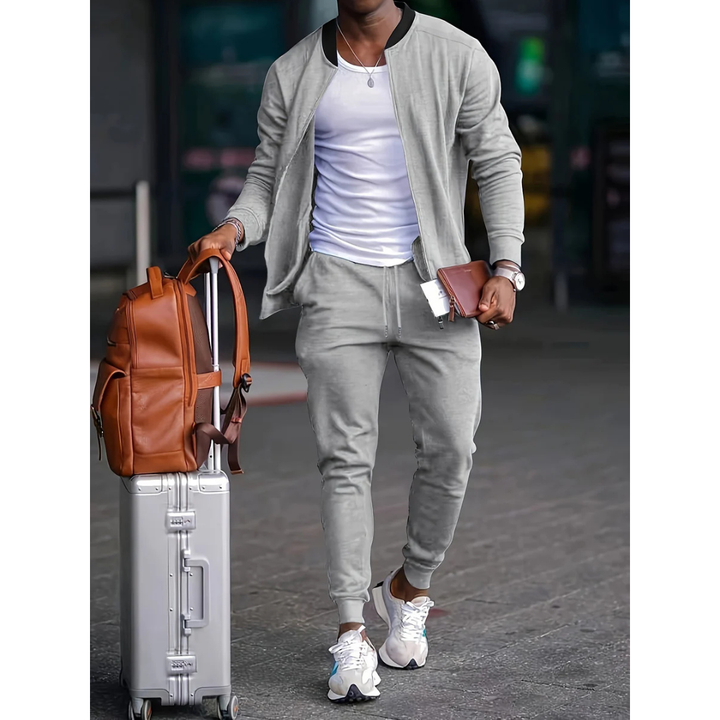 Erik | Herren Reise-Outfit Slim Fit Jogger Set - Elle Zürich
