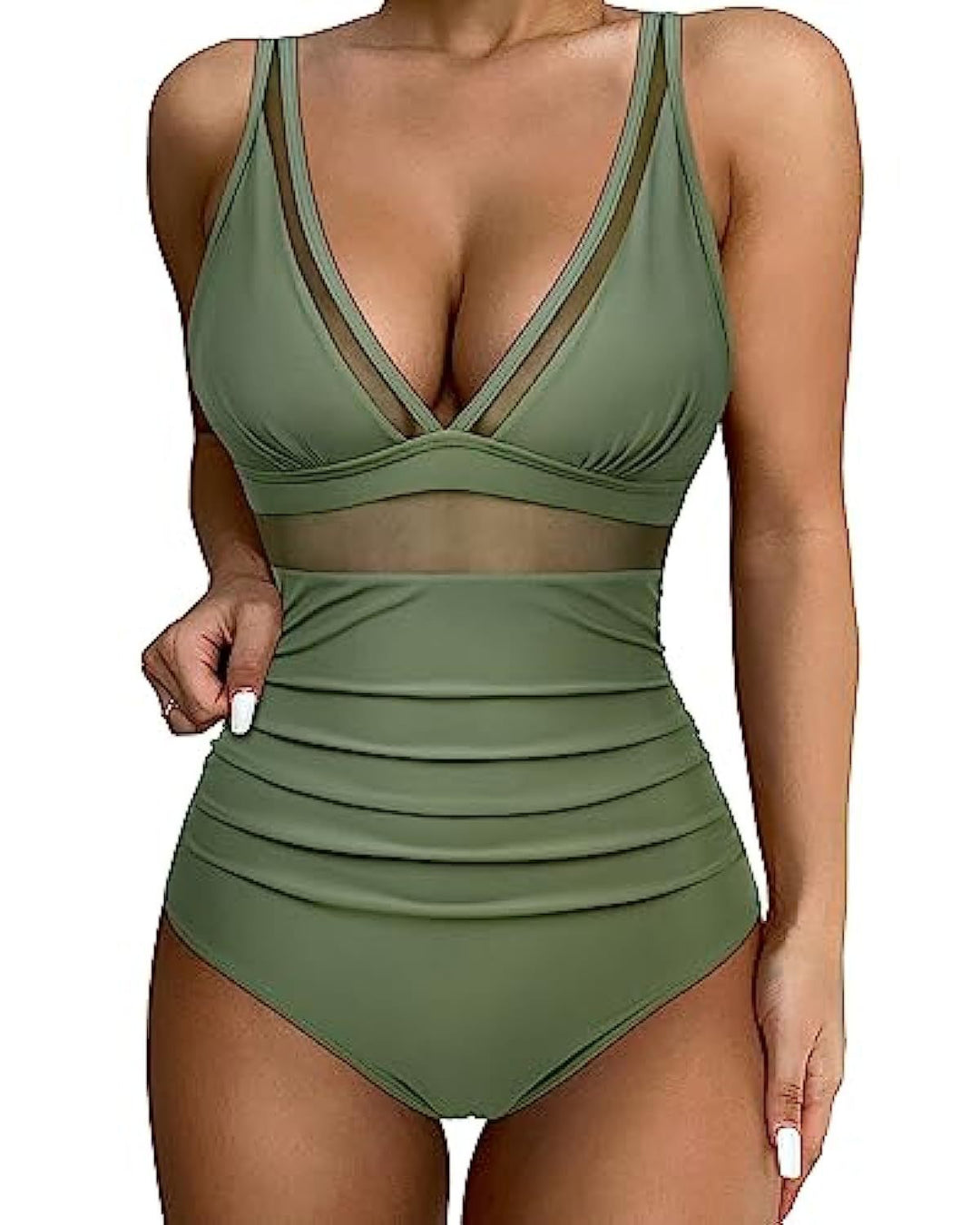 Angela | Eleganter Einteiler Badeanzug Damen - Elle Zürich