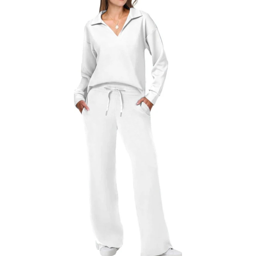 Doris | Damen Legeres Zweiteiliges Loungewear Set - Elle Zürich