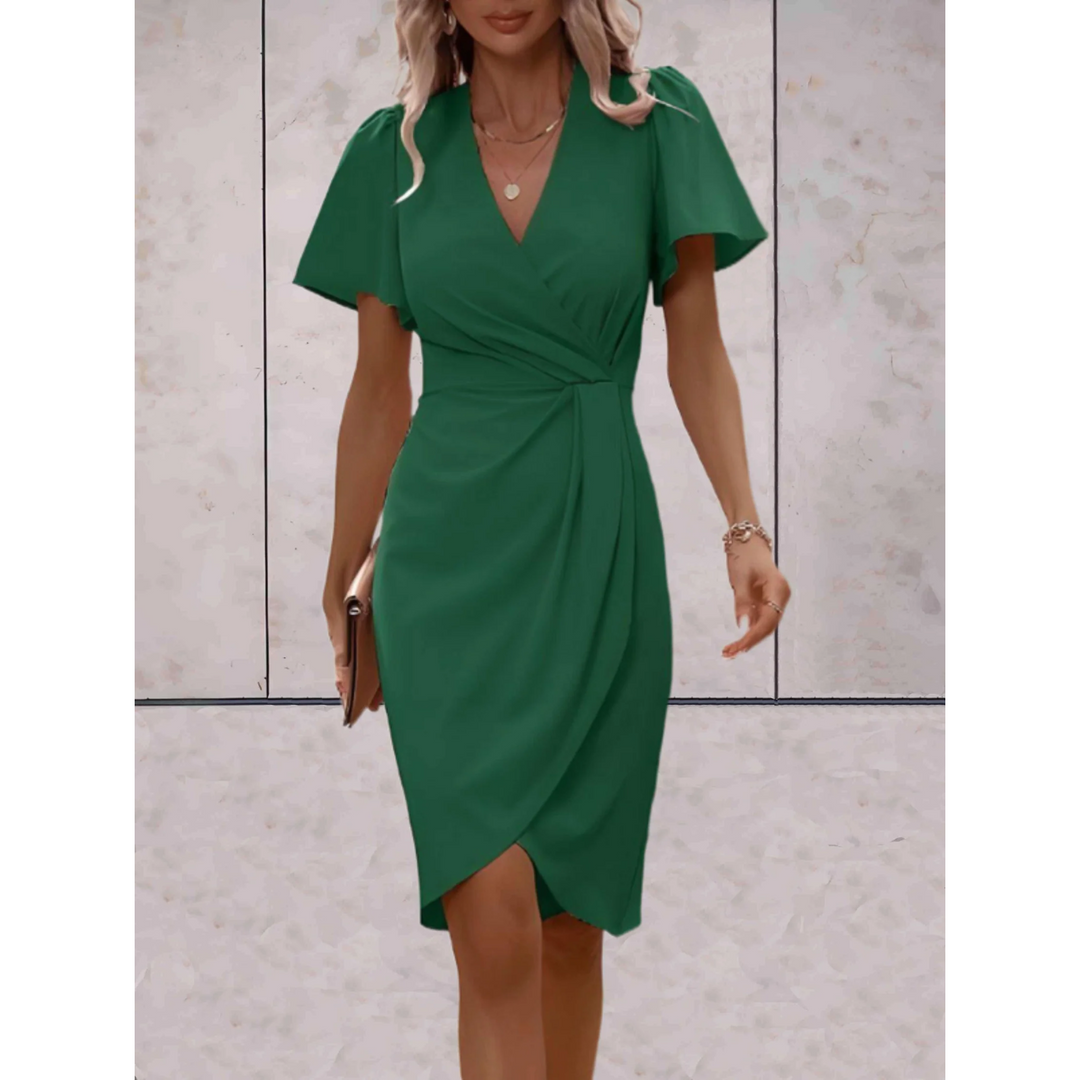 Franziska | Stylisches Wickelkleid für Feiern - Elle Zürich