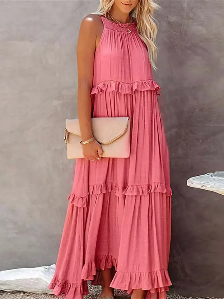 Viola | Elegantes Maxi-Sommerkleid - Elle Zürich