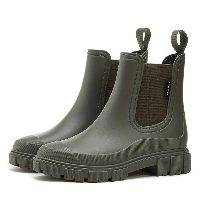 Kerstin | Damen Wasserdichte Slip-On Chelsea Stiefel - Elle Zürich