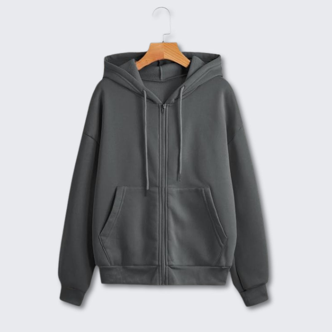 Lara | Stylischer Freizeit-Hoodie mit Reißverschluss - Elle Zürich