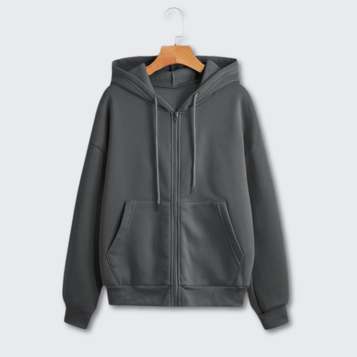 Lara | Stylischer Freizeit-Hoodie mit Reißverschluss - Elle Zürich