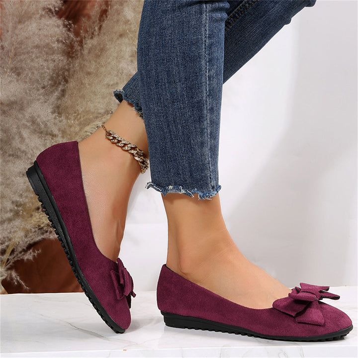 Helga | Bequeme Damen Slipper mit Schleifendetail - Elle Zürich