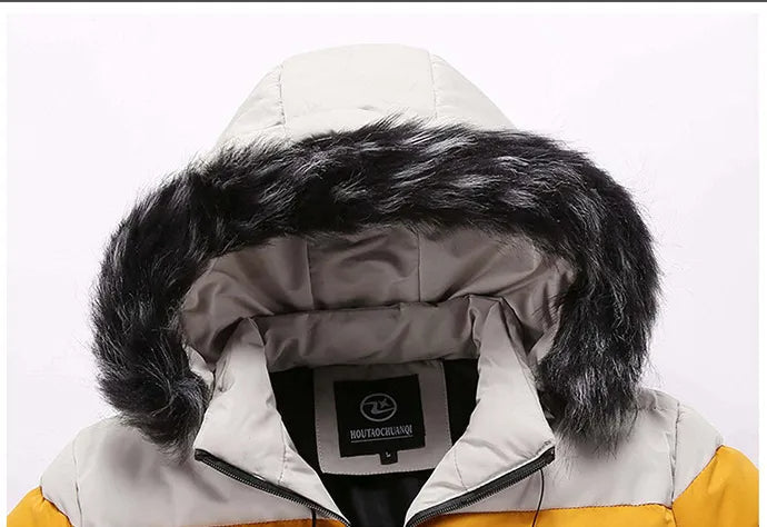 Lars | Warme Winterjacke mit Kapuze - Elle Zürich