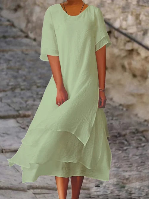 Jessica | Leichtes Kleid mit Kurzarm - Elle Zürich