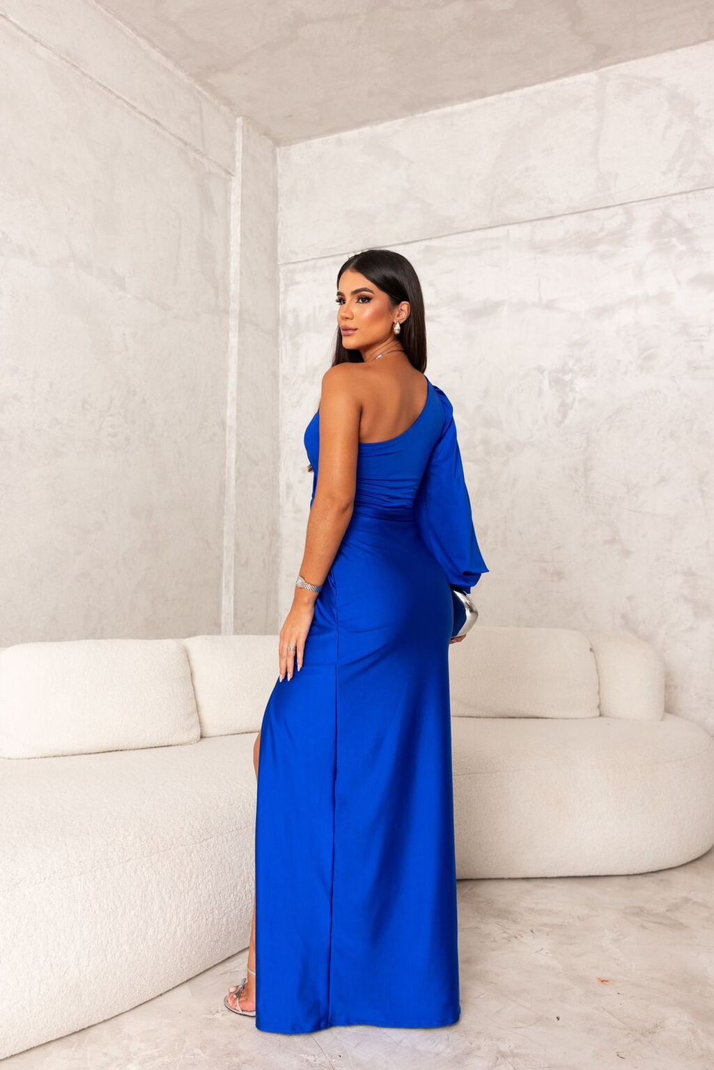 Theresa | Elegantes Abendkleid mit Ein-Schulter-Design - Elle Zürich