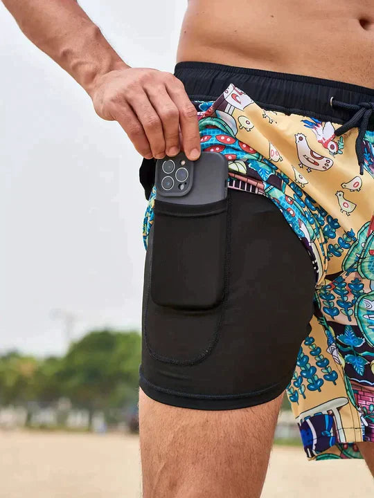 Markus | Leichte Sommer-Badeshorts Herren - Elle Zürich