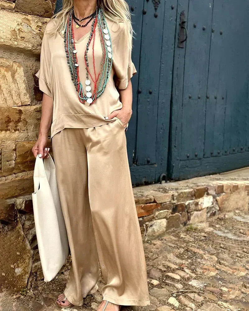 Sabina | Stylisches Lässiges Hosen-Set - Elle Zürich