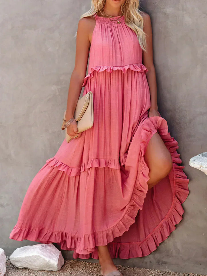 Viola | Elegantes Maxi-Sommerkleid - Elle Zürich