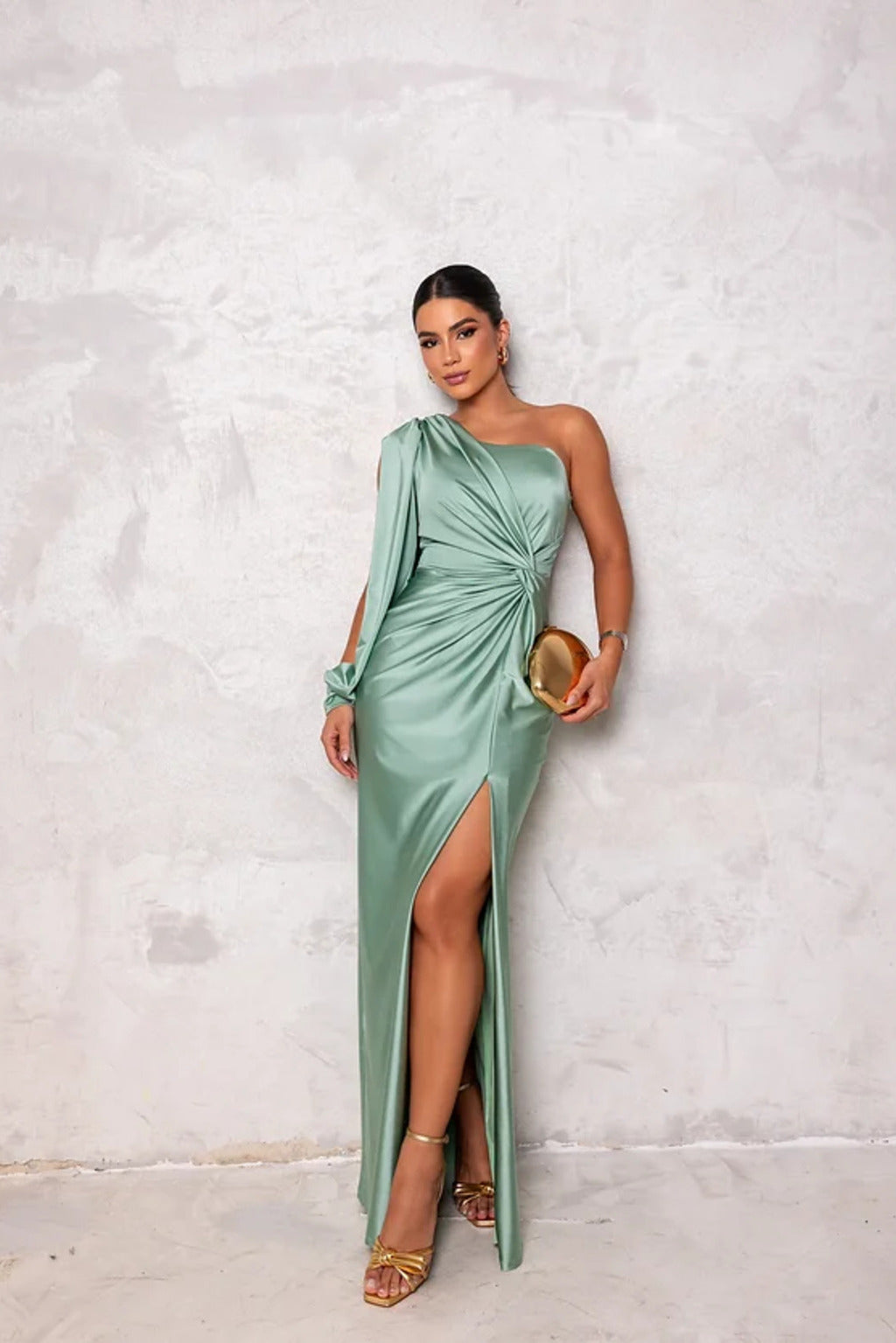 Theresa | Elegantes Abendkleid mit Ein-Schulter-Design - Elle Zürich