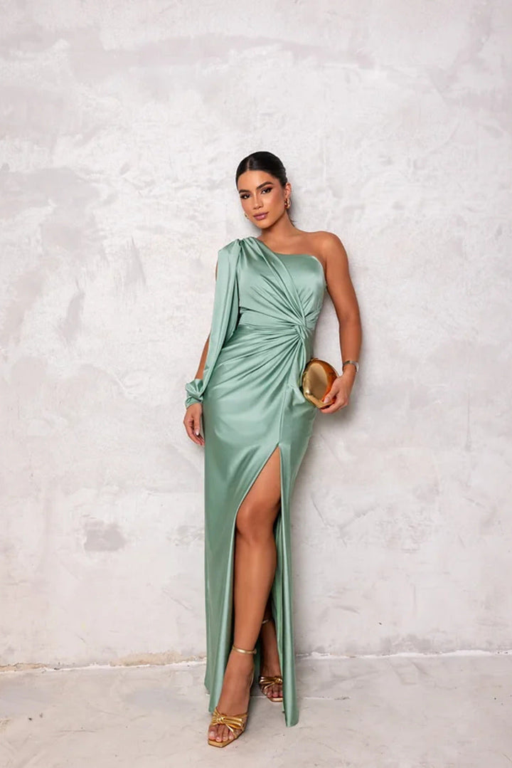 Theresa | Elegantes Abendkleid mit Ein-Schulter-Design - Elle Zürich