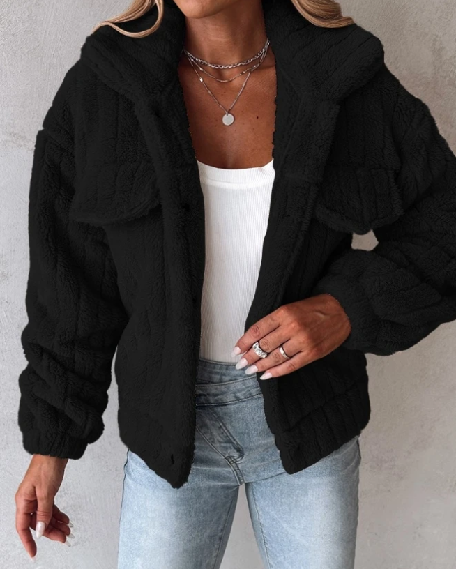 Dana - Trendy Teddy Jas Dames - Elle Zürich