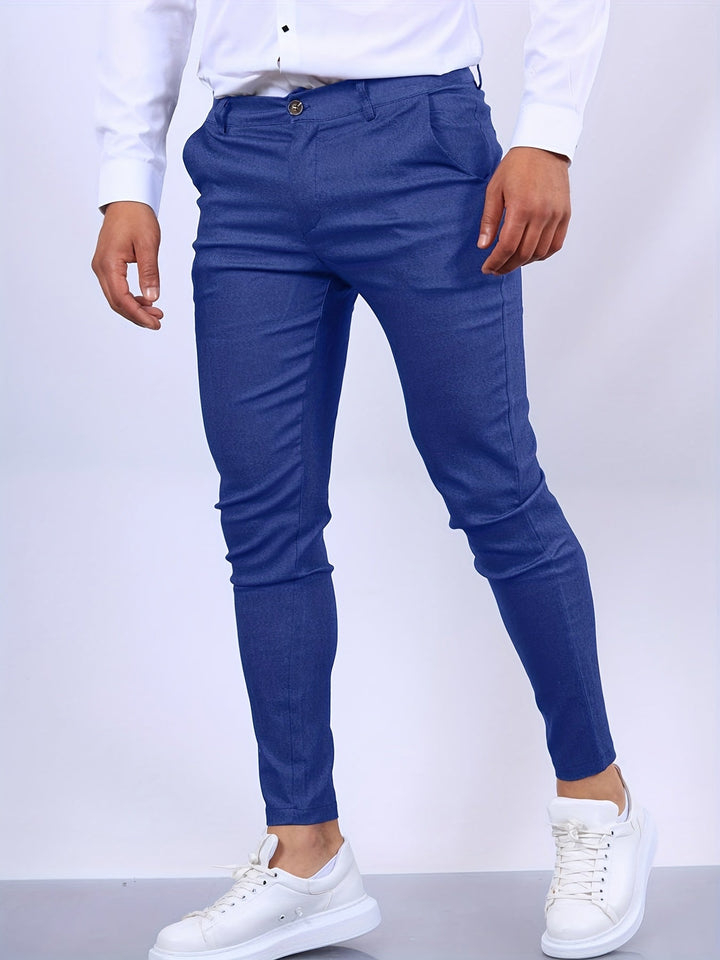 Jürgen | Slim Fit Herren Formelle Stretchhose - Elle Zürich