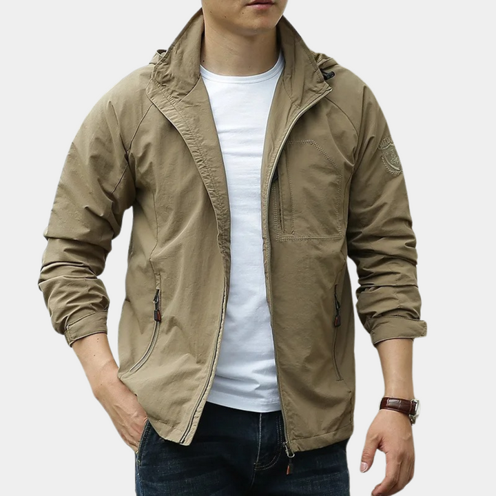 Andreas | Atmungsaktive Cargo Style Jacke Herren - Elle Zürich