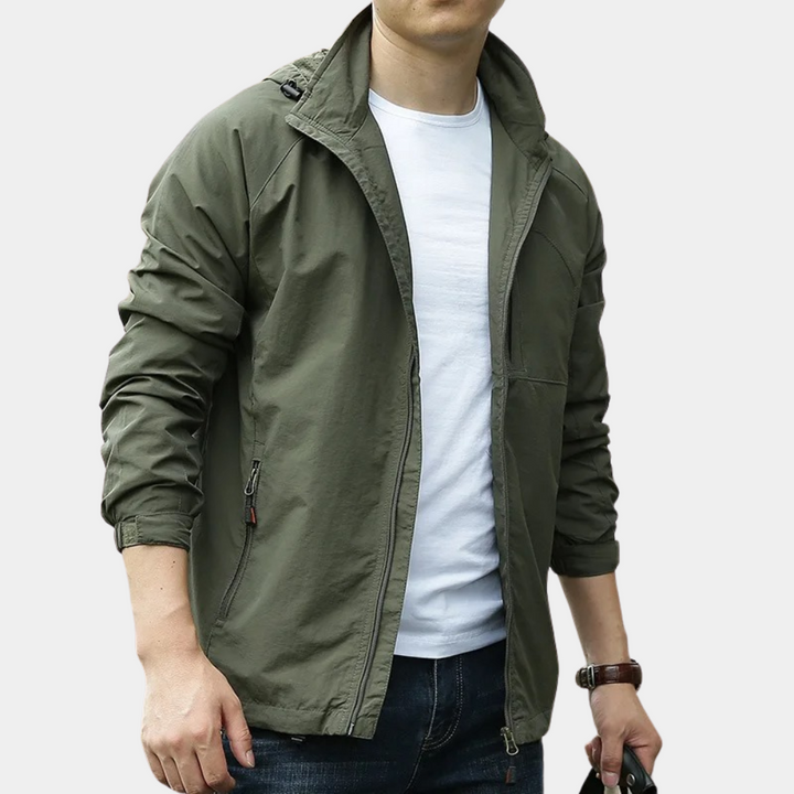 Andreas | Atmungsaktive Cargo Style Jacke Herren - Elle Zürich