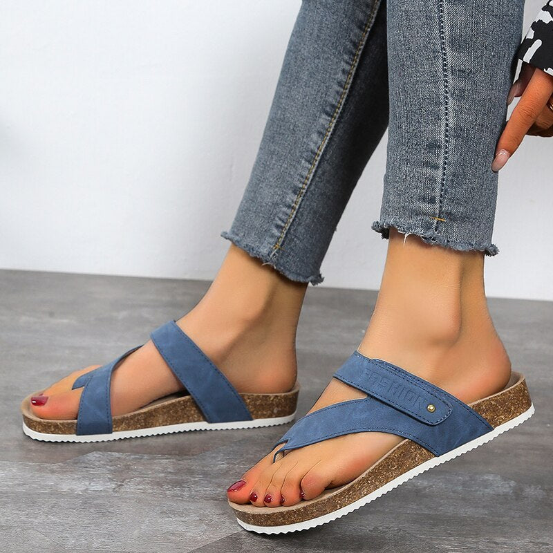 Sarah | Bequeme Sandalen mit Kreuzriemen - Elle Zürich