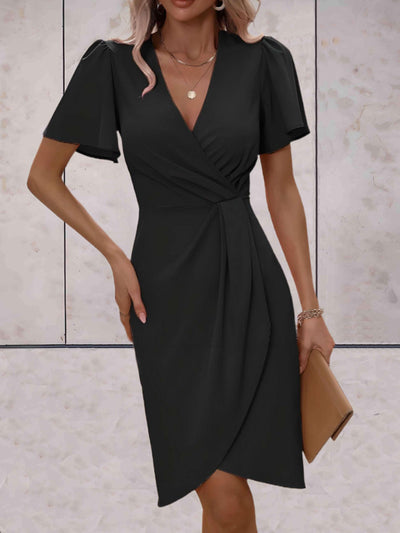 Elfriede | Stilvolles Abendkleid mit V-Ausschnitt - Elle Zürich