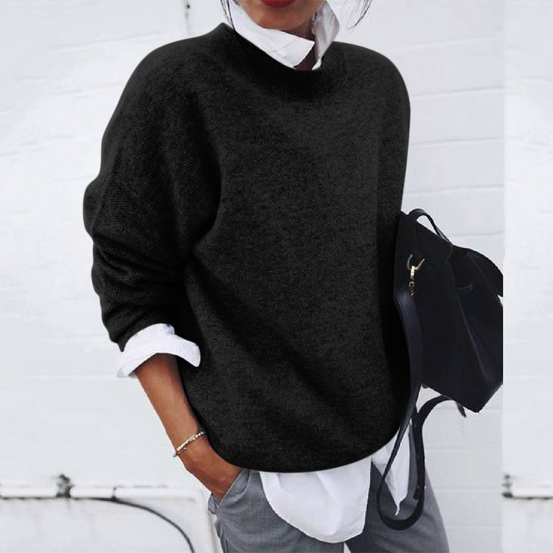 Ursula | Basic Wollpullover für Damen - Elle Zürich