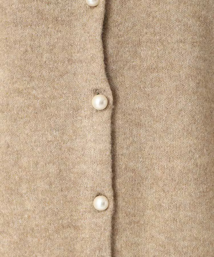 Felicia | Damen Strickcardigan mit Knopfverschluss vorne - Elle Zürich