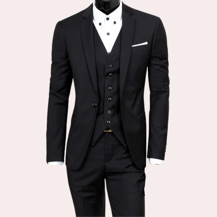 Jürgen | Eleganter Anzug mit Weste für Herren - Elle Zürich