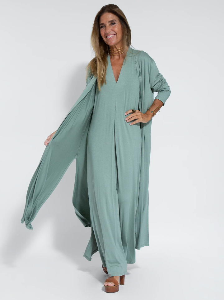 Emilia | Figurbetontes Kleid Weste Set - Elle Zürich