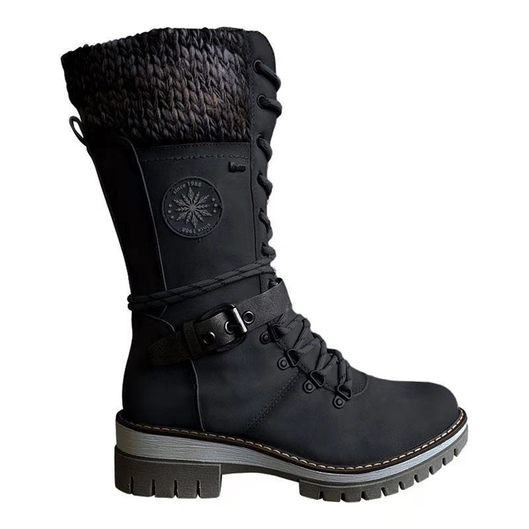 Helene | Damen Stylische Winter Wanderstiefel