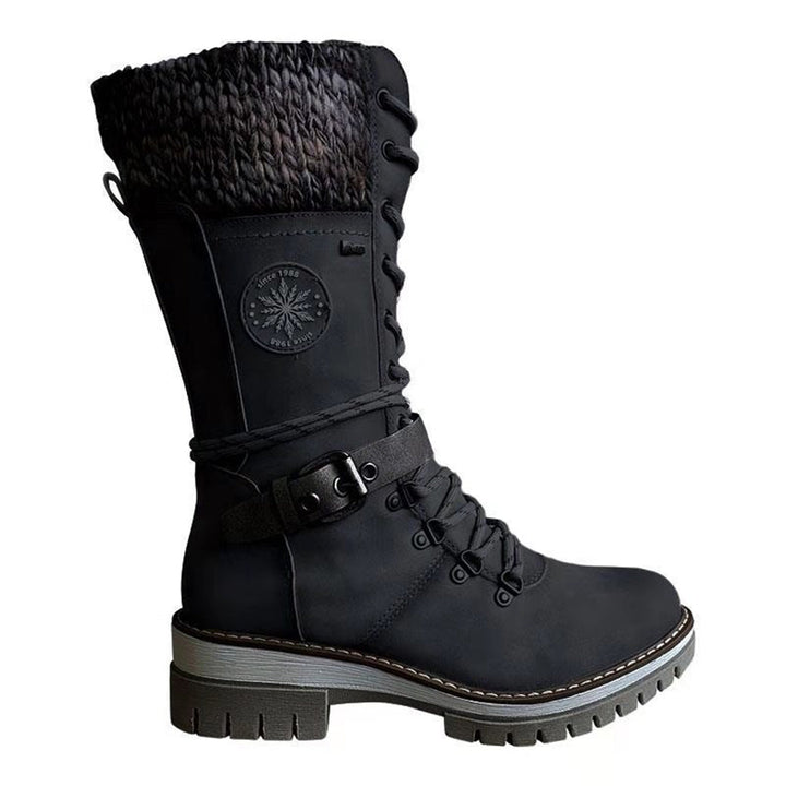 Helene | Damen Stylische Winter Wanderstiefel