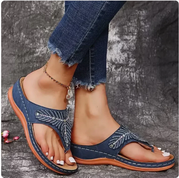Annika | Bequeme Sommer-Flip-Flop-Sandalen - Elle Zürich