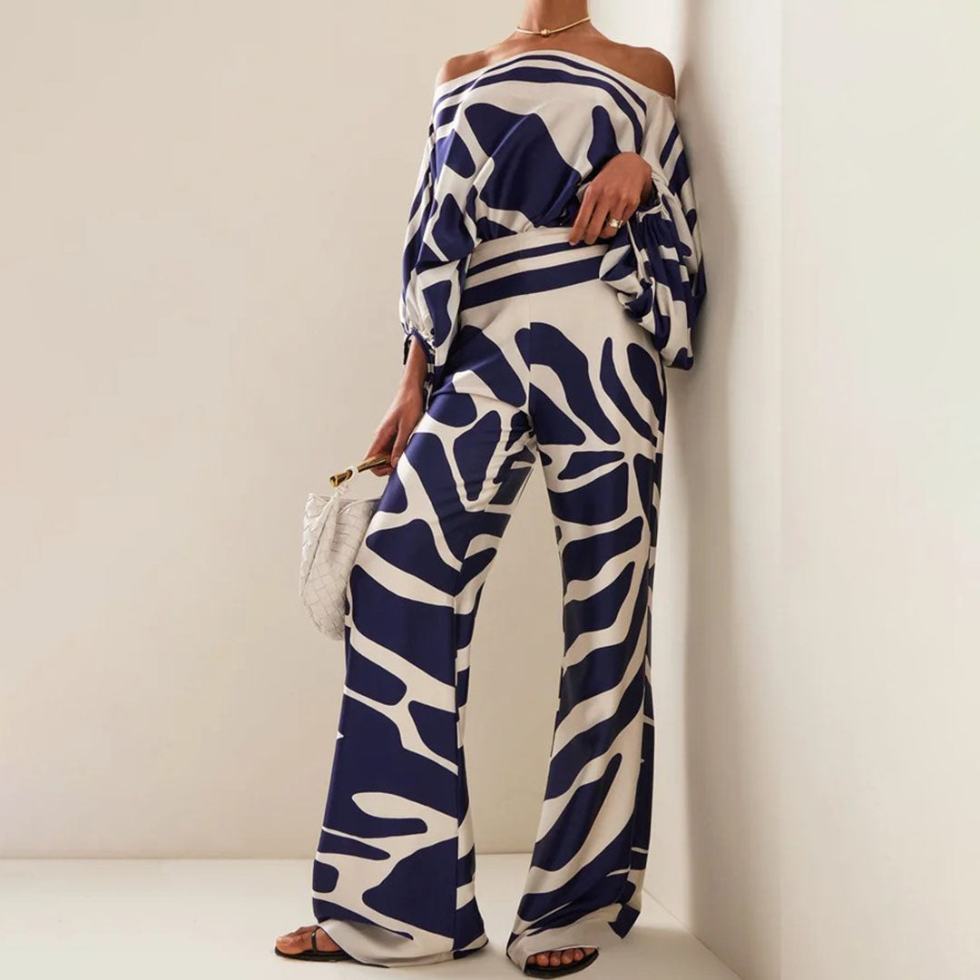 Marie | Elegantes Zweiteiliges Satin-Set Damen - Elle Zürich