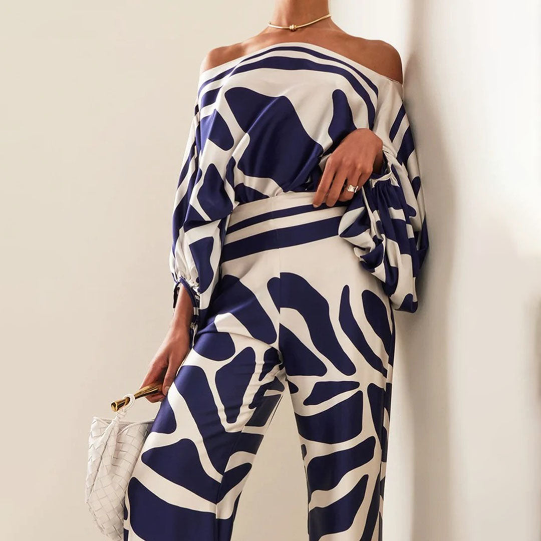 Marie | Elegantes Zweiteiliges Satin-Set Damen - Elle Zürich