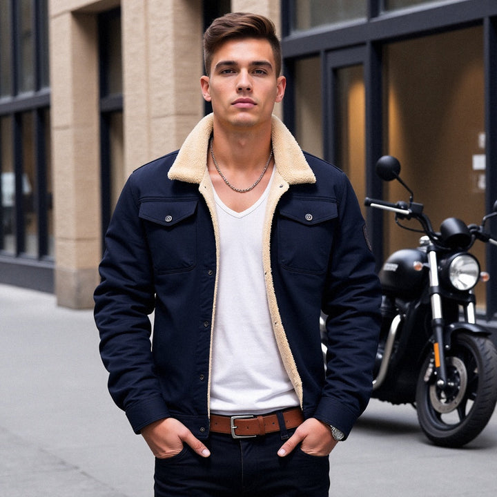 Alexander | Klassische Bomberjacke für Herren - Elle Zürich