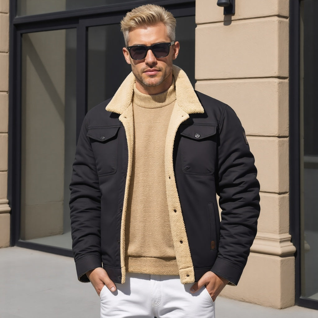 Alexander | Klassische Bomberjacke für Herren - Elle Zürich