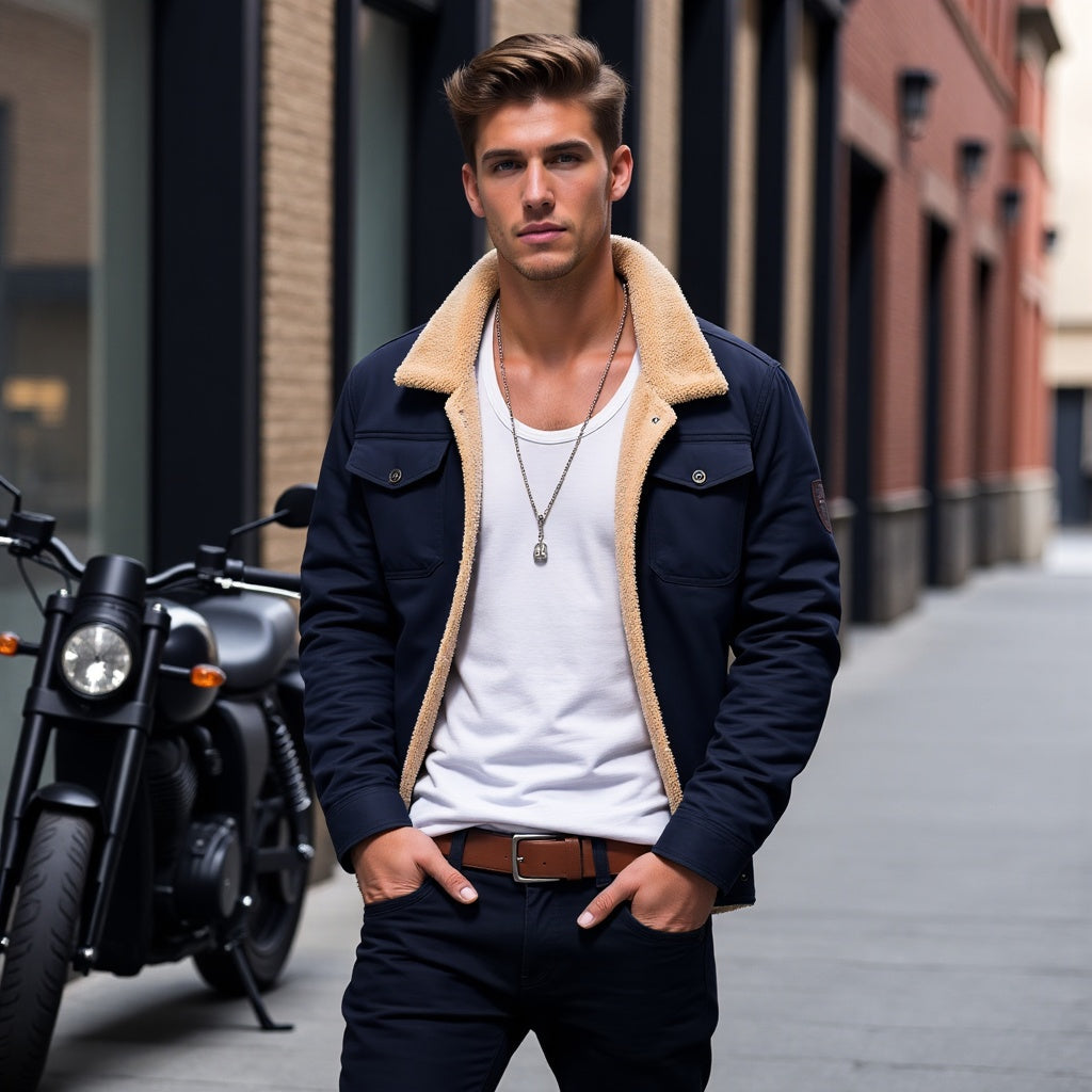 Alexander | Klassische Bomberjacke für Herren - Elle Zürich