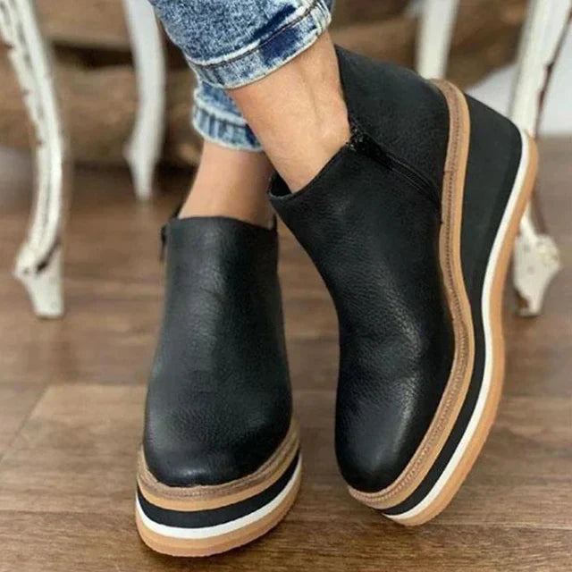 Magdalena | Stilvolle und lässige Keilstiefel - Elle Zürich