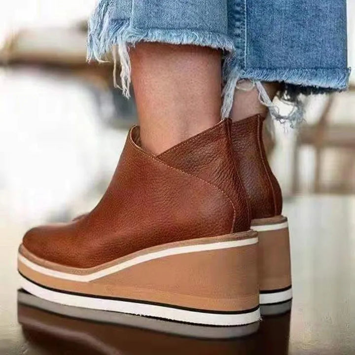 Magdalena | Stilvolle und lässige Keilstiefel - Elle Zürich