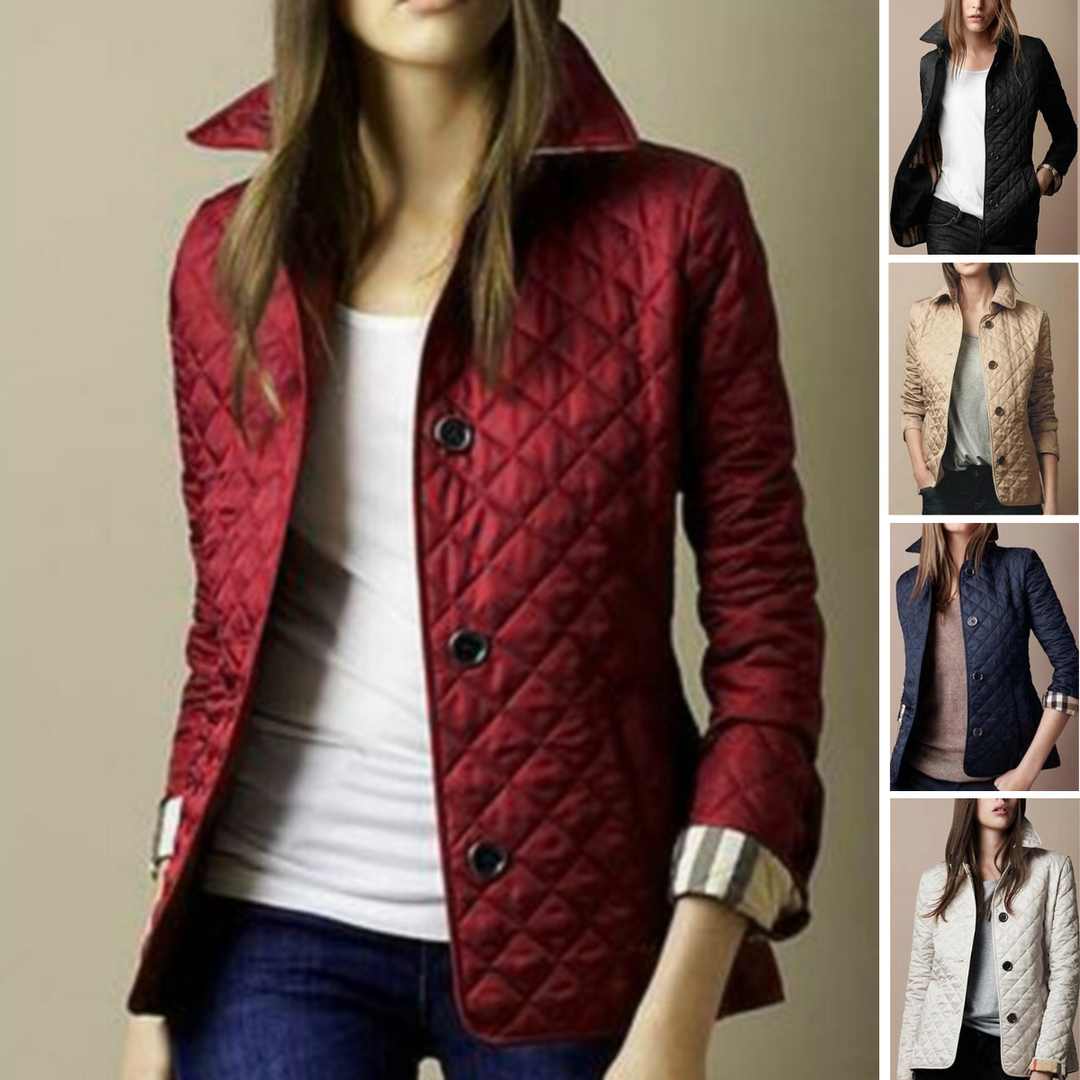 Karin | Stylische Gepolsterte Damenjacke - Elle Zürich