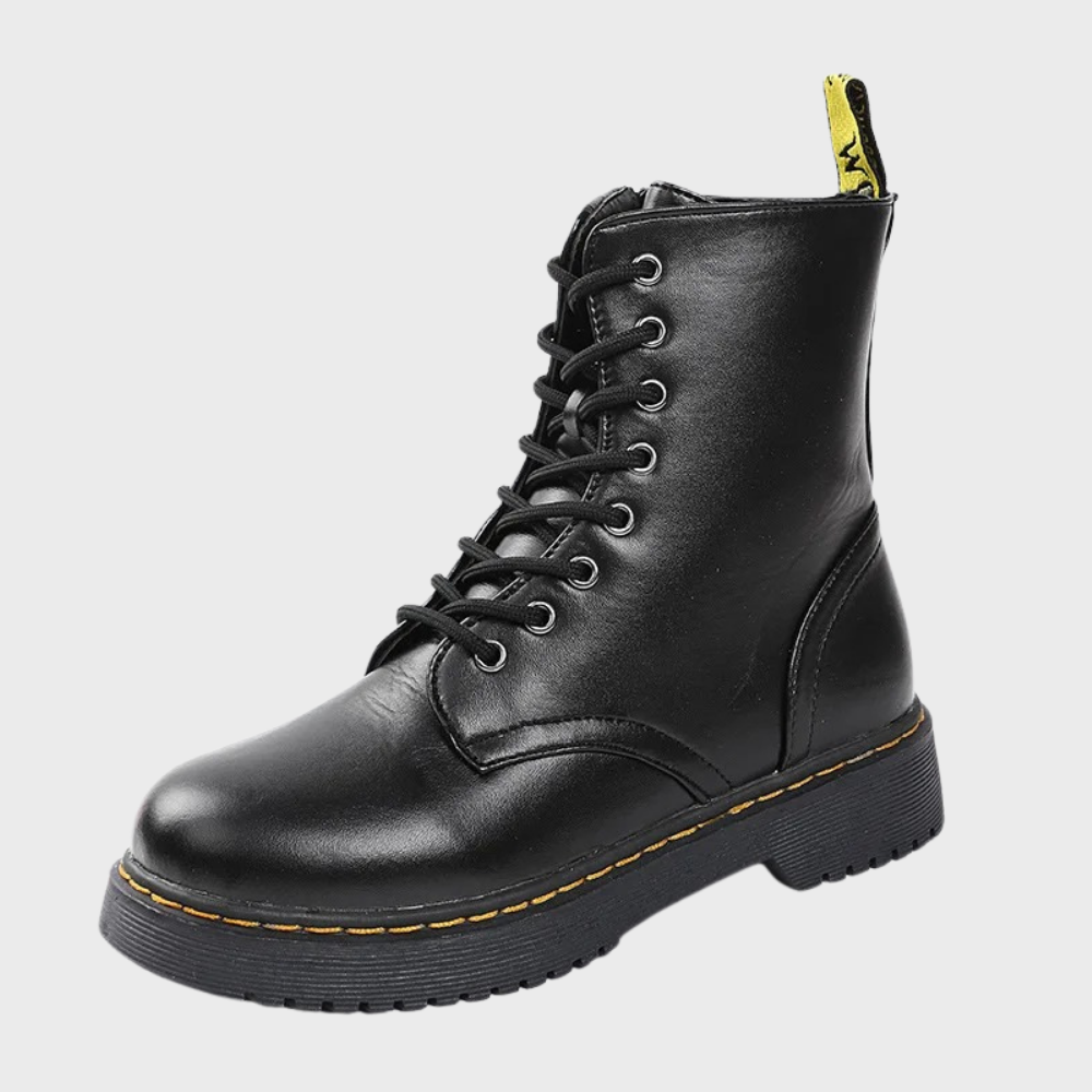 Lara | Damen Schnürstiefeletten im Combat Stil - Elle Zürich