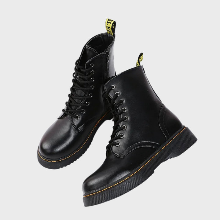 Lara | Damen Schnürstiefeletten im Combat Stil - Elle Zürich