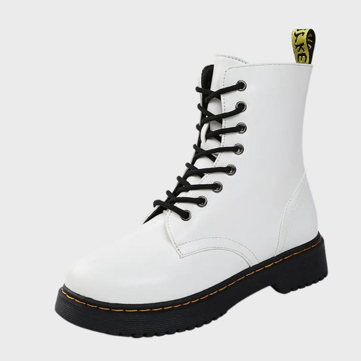 Lara | Damen Schnürstiefeletten im Combat Stil - Elle Zürich