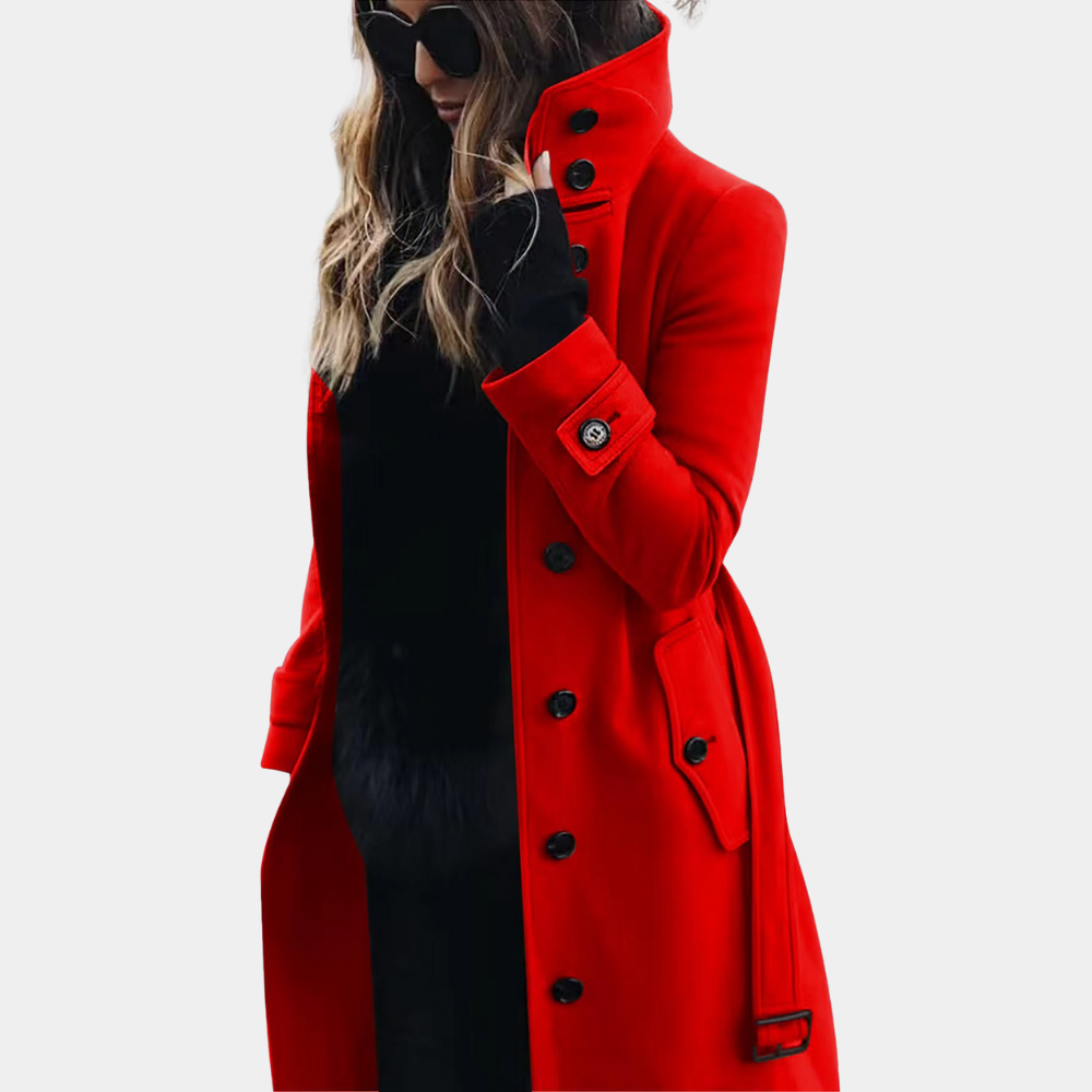 Doris | Eleganter Taillierter Trenchcoat für Damen - Elle Zürich