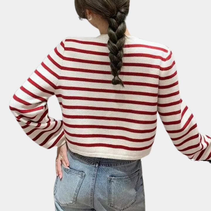 Greta | Elegante Jacke mit Knöpfen Damen - Elle Zürich