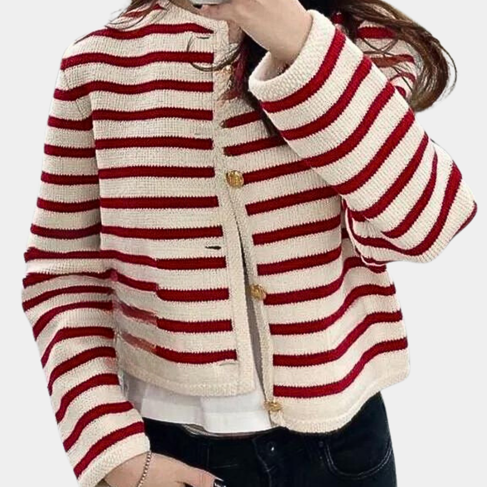Greta | Elegante Jacke mit Knöpfen Damen - Elle Zürich