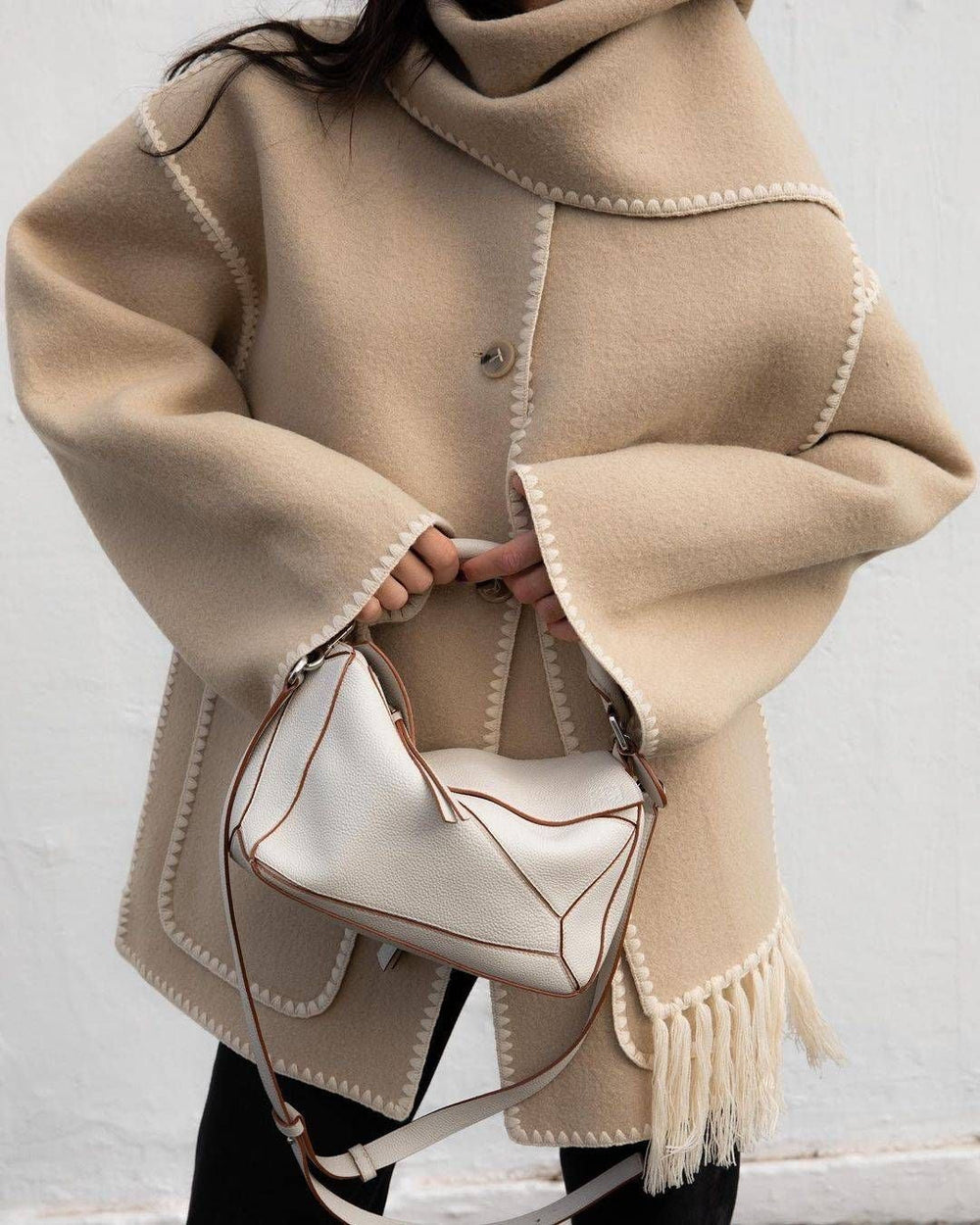 Victoria | Damen Gemütlicher Winter Oversized Mantel - Elle Zürich